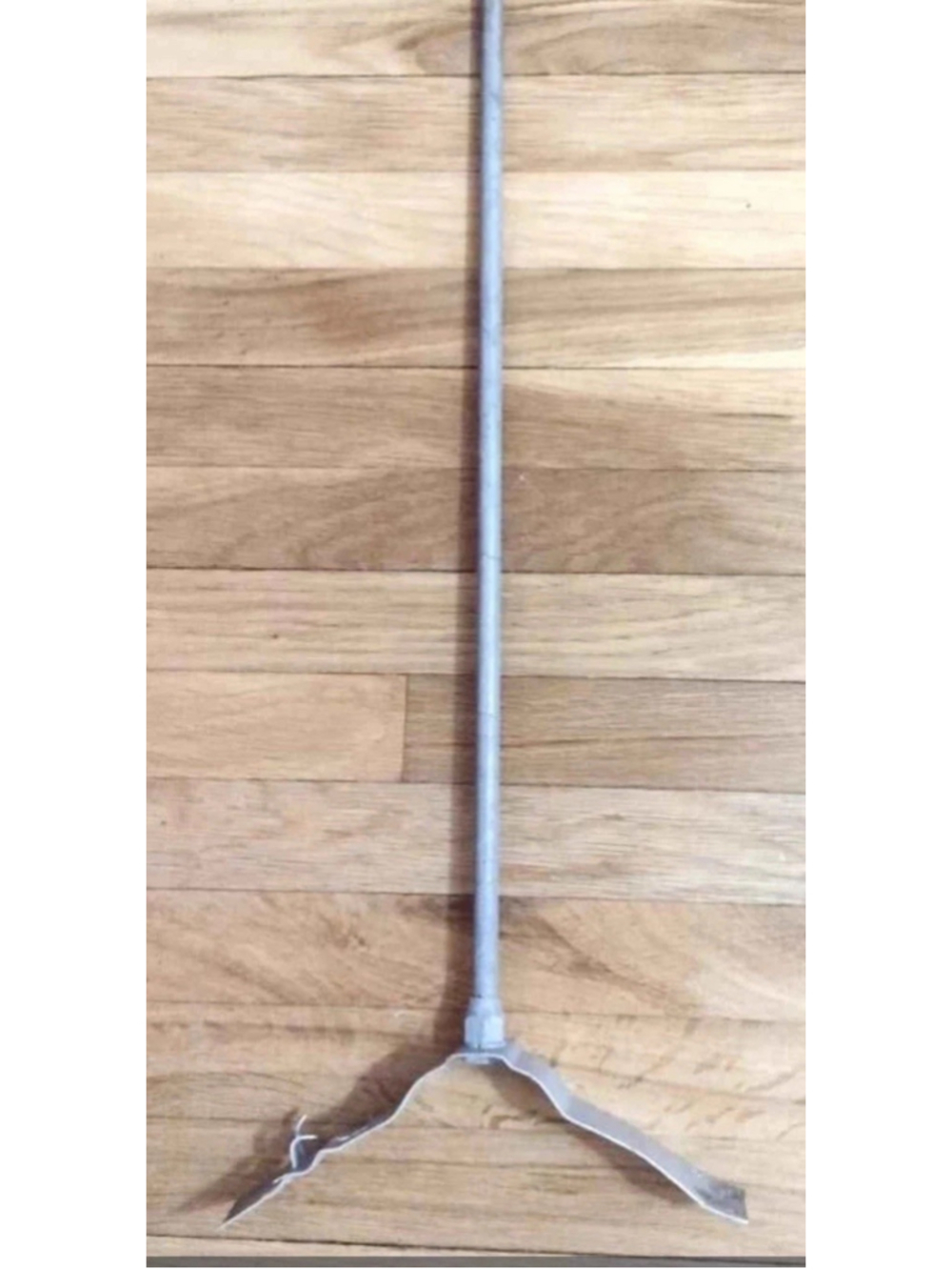 Aluminum LIGHTNING ROD W/ Roof Peak Bracket 30”